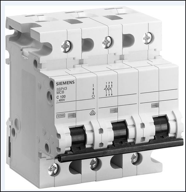 SIEMENS | 5SP4392-7   3P 125A 10kA C  T=70 Siemens