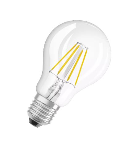 OSRAM | E27 A   4 (=40)W/840  new PARATHOM CL A FIL GL ����� ���������� Osram 4058075591714