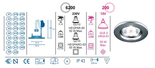 Xenon |  GU5.3    Xenon 200.6