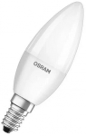 OSRAM | E14 B свеча  5.7 (=40)W/2700K FR матовая лампа Warm White 220-240V 470lm Osram 4052899971608