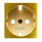 FEDE | FD04335PB-A  / bright patina/biege 2+ FEDE