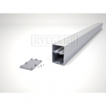 RVElektro | RVE-PLS5050-1200-N 1200x50x50 15 175  RAL 9016 15 175 4000  