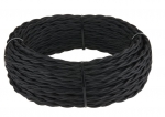 Gambarelli | Провод 3*1,5 ретро черный с п/п пропиткой Ретрика