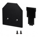 Arlight | Токоведущий профильТрек Заглушка MAG-ORIENT-CAP-2653-STR-G (BK) торцевая  Arlight 053670