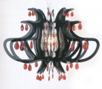 Lillibet black/red 66X66 ������ Slamp LIL14SOS0000NR