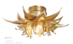 Lucienne monigue | NO113 gold/cristal+ambra  Lucienne monigue D35cm H16cm
