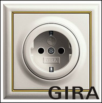 GIRA | 453601 ������� � �/� � ���.�� ����� � ��������� ��������� ����� S-Classic Gira