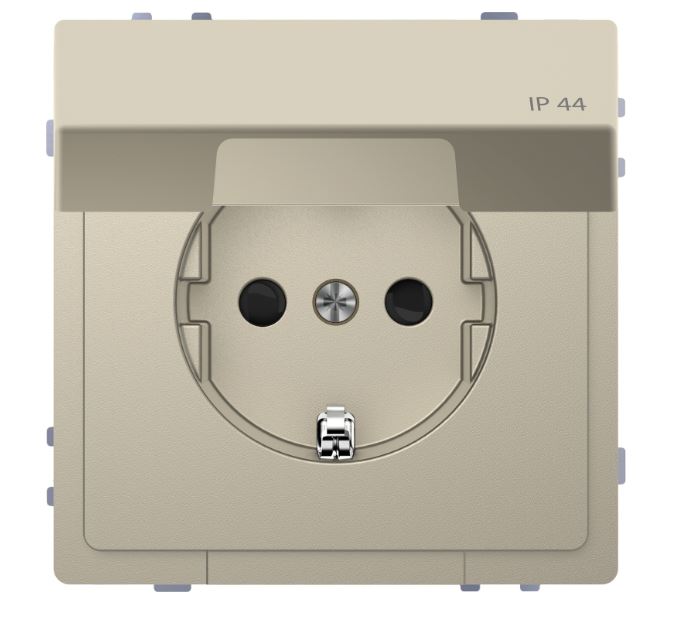 Schneider Electric | MTN2314-6033 ������� c ������� IP44 ������ (����������) 220V 2�+� 16� Merten Schneider Electric