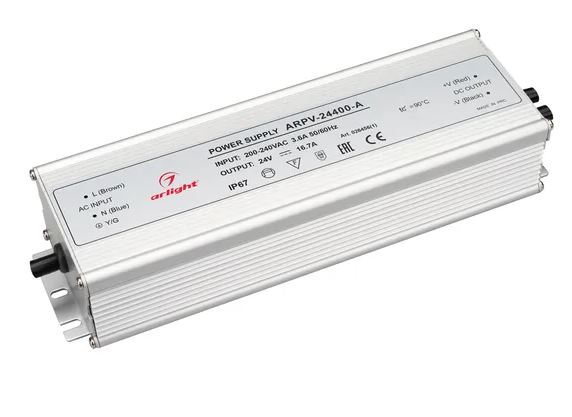 Arlight | - OT =48V 254W 170-250V ARPV-24400-A 5,3A  IP67  Arlight 034694