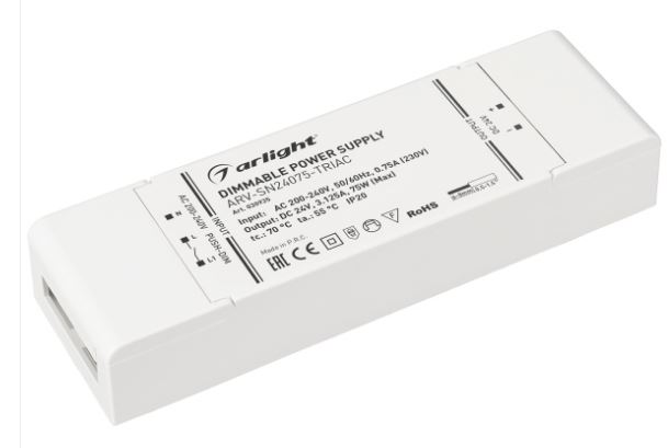 Arlight | - OT =24V  40W ARV-SN24040-TRIAC 1.65A Arlight 030934