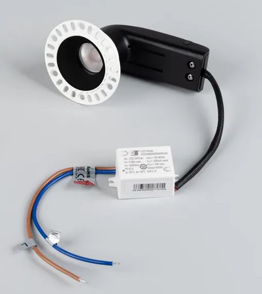 Arlight |  - MS-RIALTO-TRIMLESS-R40-9W Day4000 (BK, 36deg, 230V) ARLIGHT 047774