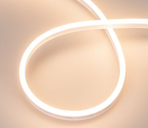 Arlight |   10w/m AURORA-PS-A120-12x6mm 24V Warm3000 (10 W/m, IP65, 2835, 5m) Arlight 036675