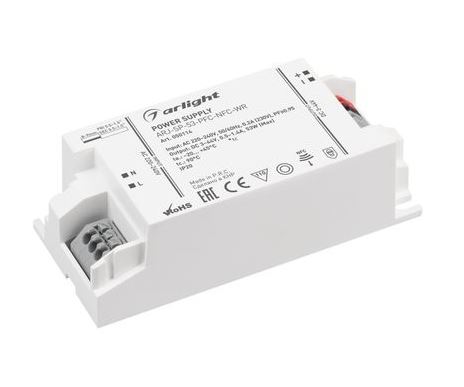 Arlight | - OT 500-1400mA 53W ARJ-SP-53-PFC-NFC-WR (53W, 3-44V, 0.5-1.4A)  ARLIGHT 050114