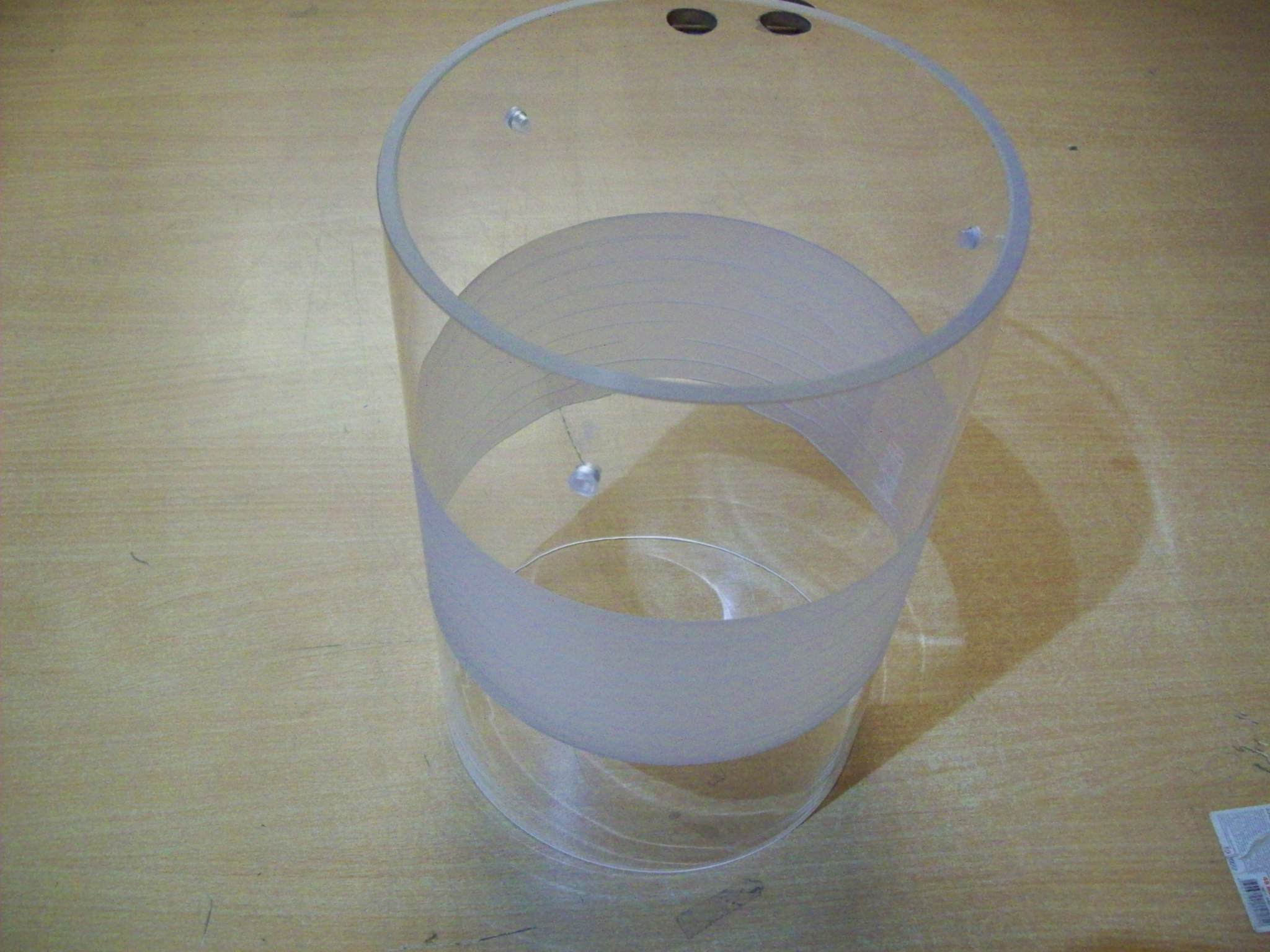 de Majo |  XILO/S clear with ground frosted band  de Majo d20 h30