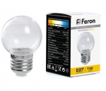 Feron | E27 P  1W/2700K  LED LB37   80lm FERON